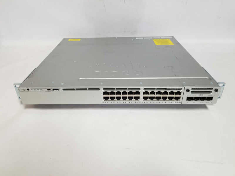 Cisco Catalyst 3850 24-port w/ Dual 350W PSU IP Base switch (WS-C3850-24T-S) #