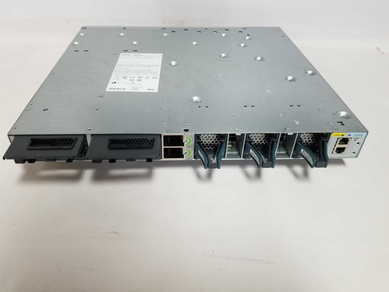 Cisco Catalyst 3850 24-port w/ Dual 350W PSU WS-C3850-24T-S - No Ears #