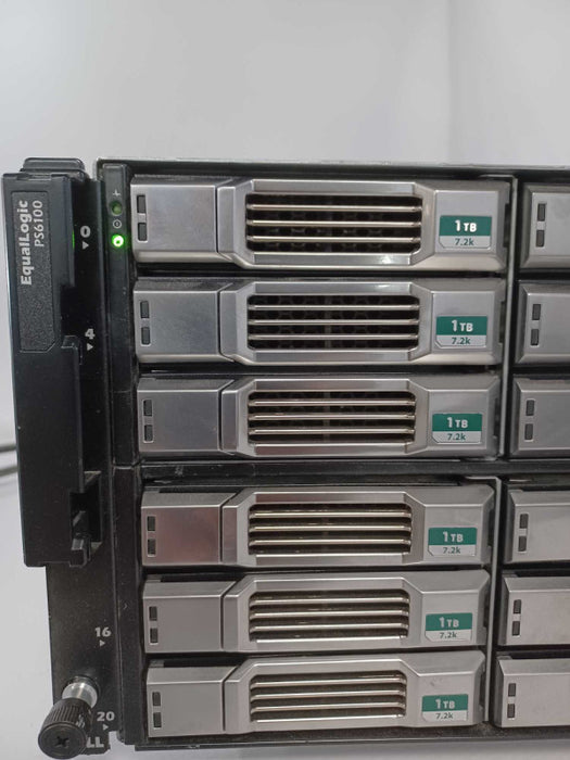 Dell equallogic PS6100 with 2x Controller module 11, 2x PSU, 24x 3.5\\" HDD Cad _