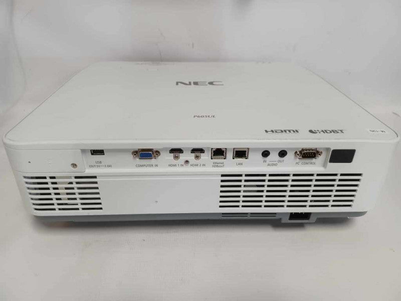 NEC NP-P605UL WUXGA Laser 3LCD Projector - 6000-Lumen - 14644 hours #