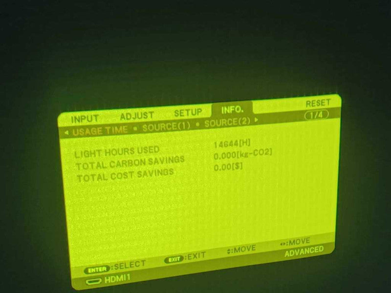NEC NP-P605UL WUXGA Laser 3LCD Projector - 6000-Lumen - 14644 hours #