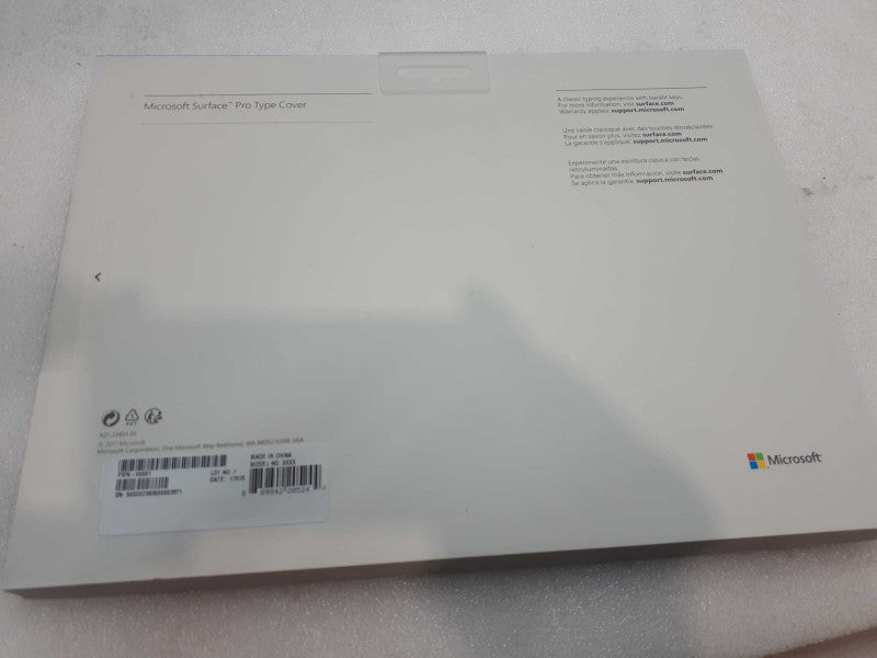 Surface Pro Type Cover x1940548-01 new in box Q&
