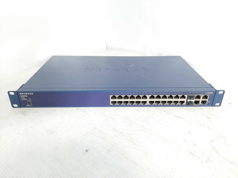 Netgear FS7286TP Prosafe 24 PORTS 10/100 2x SFP 4x Gigabit Smart PoE SwitchOp $