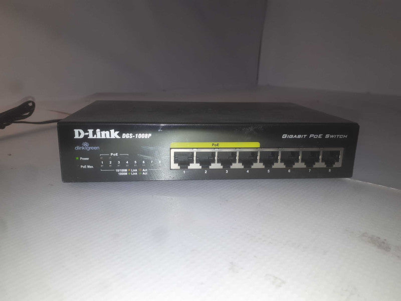 D Link Gigabit Poe DGS dgs- 1008p