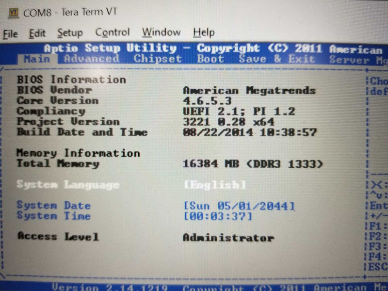 IBM Security XGS 4100 security appliance i3 cpu unknown model / 16gb ram #