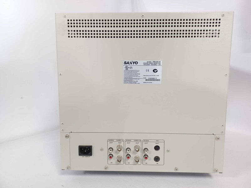 SANYO VMC-8614F COLOR VIDEO MONITOR _