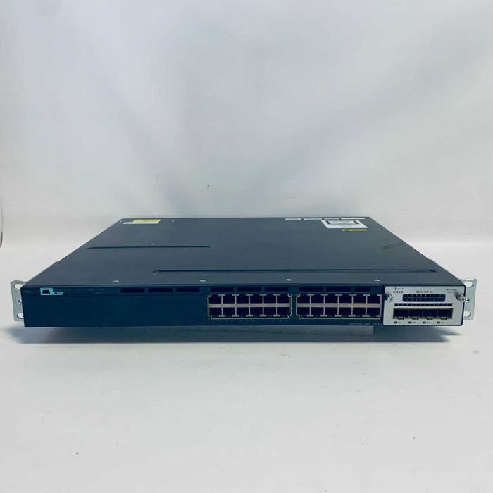 Cisco WS-C3560X-24P-S 24 Port PoE+ 3560X Gigabit Switch No PSU =