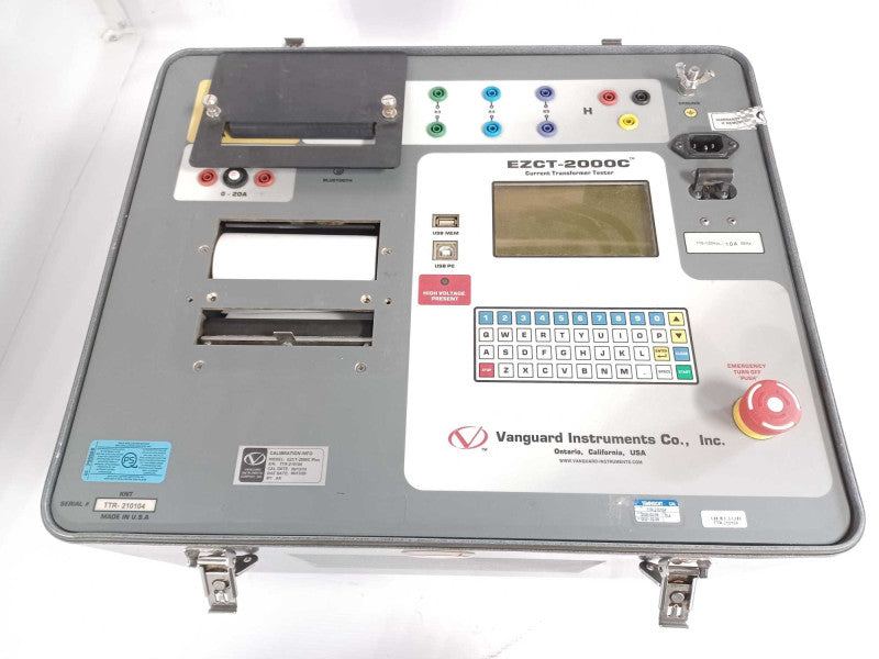 vanguard instruments EZCT-2000C Plus current transformer tester _