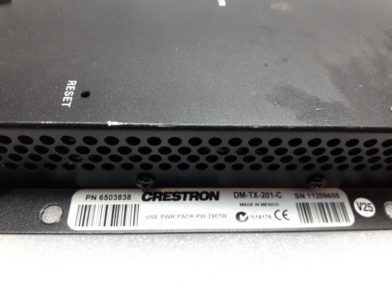 Crestron DM-TX-201-C Digital Media Transmitter - Black &