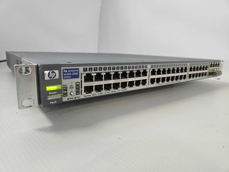 HP ProCurve 2848 with Bracket HP 2848 Gigabit Managed Switch HP J4904A )