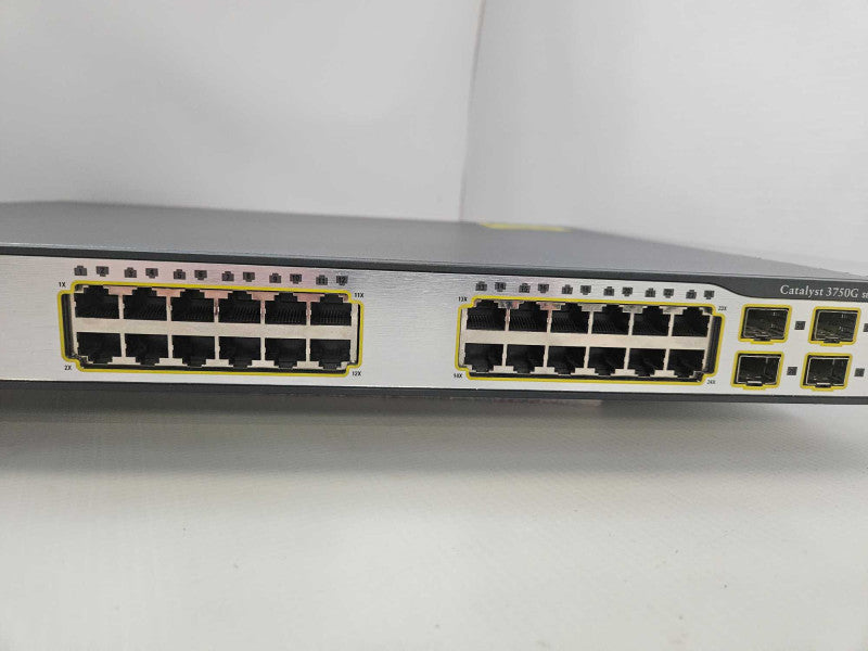Cisco Catalyst 3750G WS-C3750G-24TS-S1U 24-Port Gigabit Ethernet Switch )