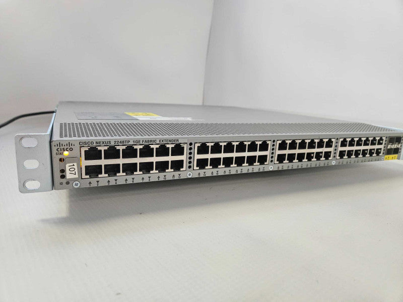 Cisco N2K-C2248TP-1GE Nexus 2248TP 1GE Fabric Extender 48-Port 1GE 4x10G SFP+ )