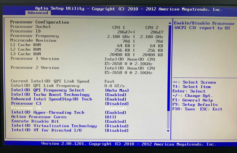 EMC KYBFP 2x Intel Xeon E5-2658 @2.1GHz 32GB RAM  -