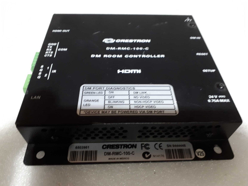 Crestron DM-RMC-100-C Digital Media 8G+ Receiver & Room Controller &