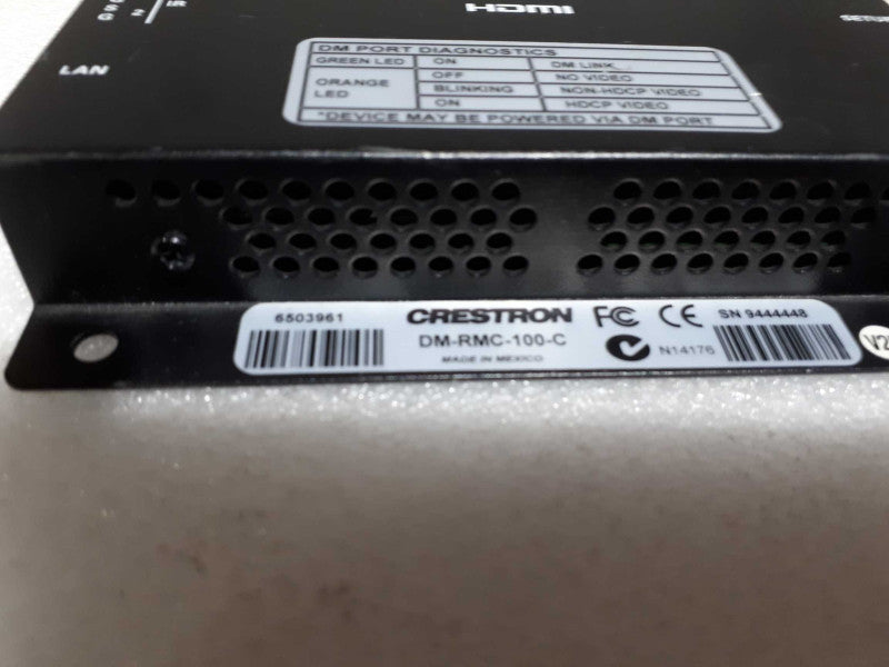 Crestron DM-RMC-100-C Digital Media 8G+ Receiver & Room Controller &