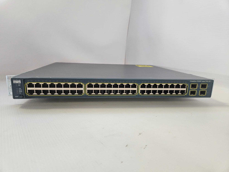 Cisco WS-C3560G-48PS-S 48 Port PoE 3560G Gigabit Switch )