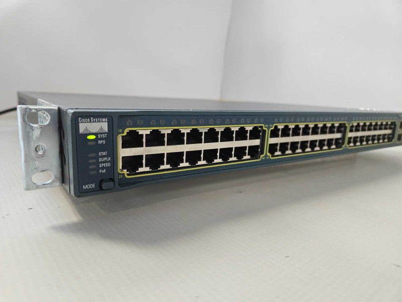 Cisco WS-C3560G-48PS-S 48 Port PoE 3560G Gigabit Switch )