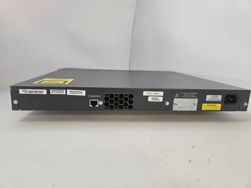 Cisco WS-C3560G-48PS-S 48 Port PoE 3560G Gigabit Switch )