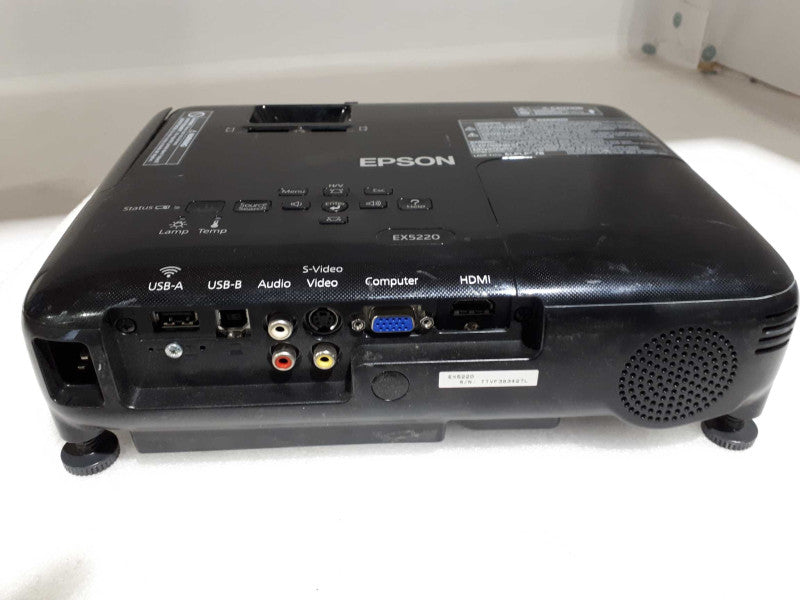 Epson H551A Wireless XGA 3LCD Projector - Black - 3000 Lumens HDMI &