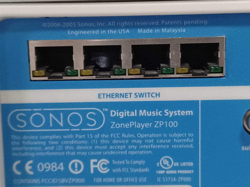 Sonos Digital Music System ZonePlayer ZP100 _