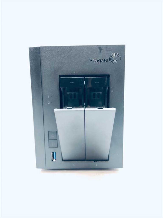 Seagate Business Storage 2-Bay NAS Model SRN02D NO HD No Power Cable  :