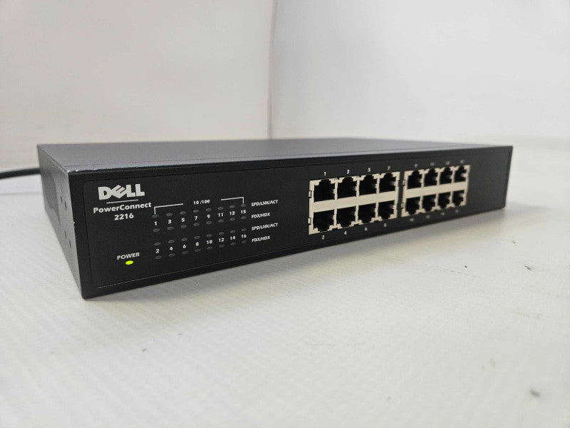 Dell PowerConnect 2216 16 Port Ethernet Network Switch  )