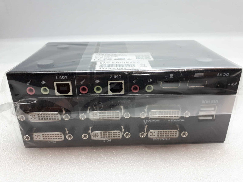 SV231DD2DUA - 2 Port Dual DVI USB KVM Switch with Audio & USB 2.0 Hub &