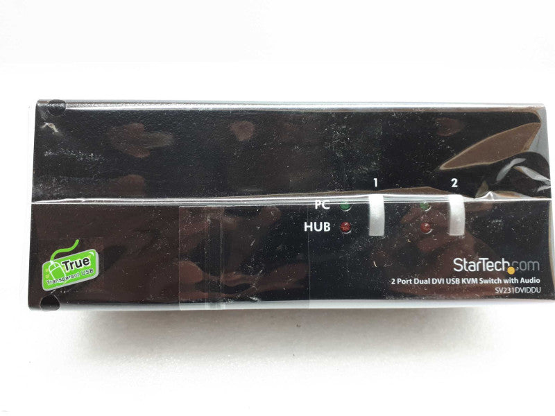SV231DD2DUA - 2 Port Dual DVI USB KVM Switch with Audio & USB 2.0 Hub &