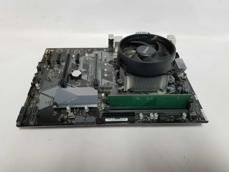 CPU/MOBO Combo Ryzen 5 1500x 3.50ghz / 4gb ram / ASUS Prime B450-PLUS  #