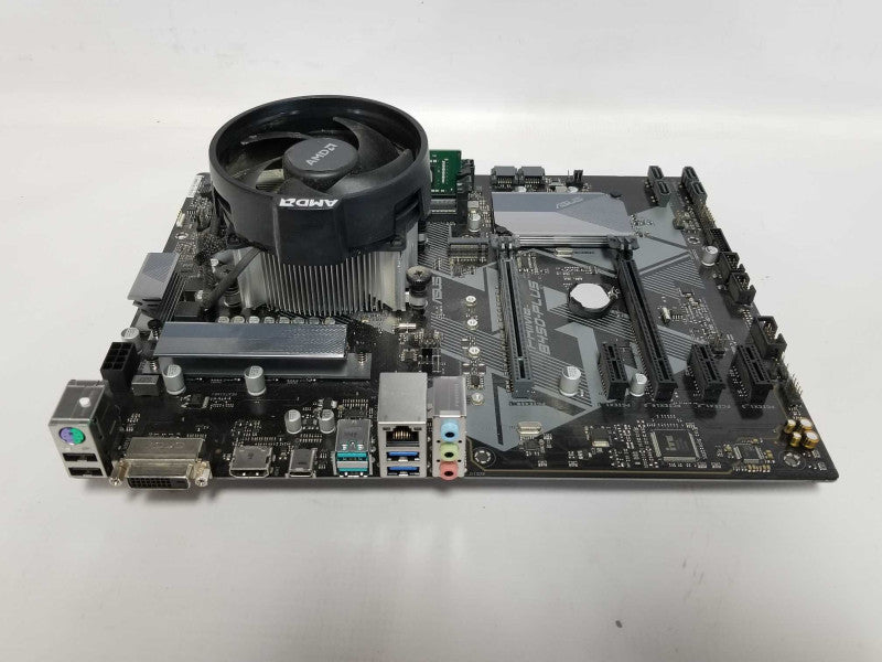 CPU/MOBO Combo Ryzen 5 1500x 3.50ghz / 4gb ram / ASUS Prime B450-PLUS  #