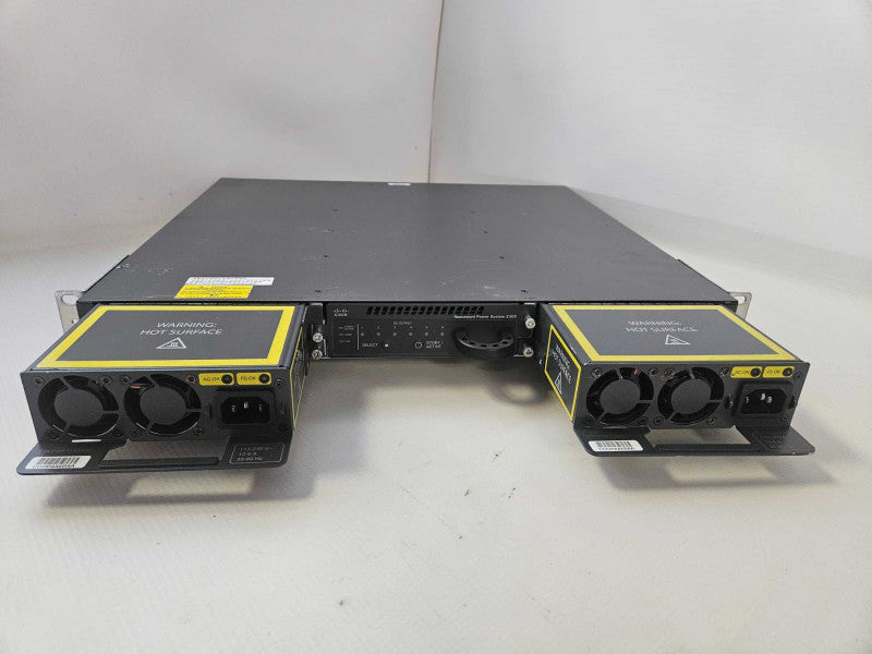 Cisco Redundant Power System 2300 PWR-RPS2300 w/ 2X C3K-PWR-750WAC 750W PSU )