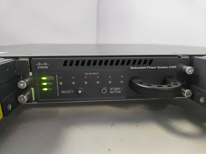 Cisco Redundant Power System 2300 PWR-RPS2300 w/ 2X C3K-PWR-750WAC 750W PSU )