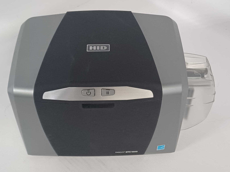 Fargo DTC1000 Plastic Card Monochrome Printer Power Tested Only _