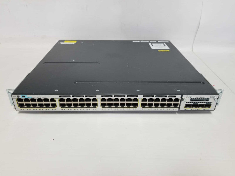 Cisco Catalyst 3750-X Series WS-C3750X-48T-L C3LX-NM-10G Module / FACT RESET #