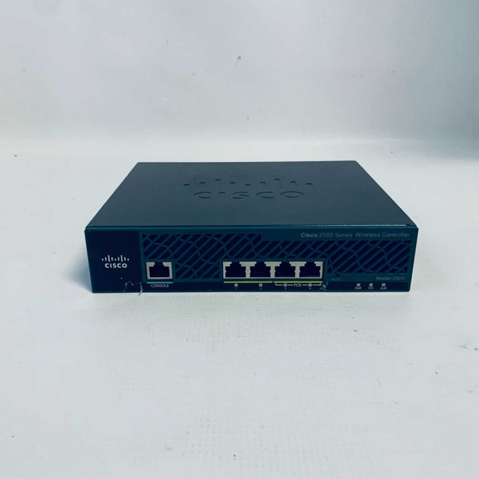 Cisco AIR-CT2504-K9 V09 WLAN 2500 Series Wireless Controller  READ =