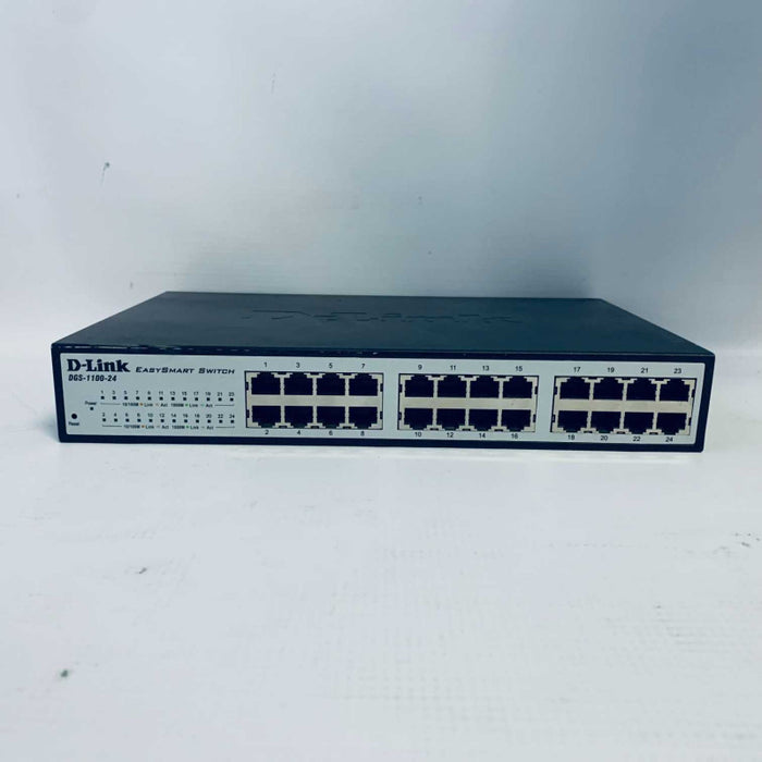 D-Link DGS-1100-24 24-Port Gigabit EasySmart Metal Rackmount Switch  =