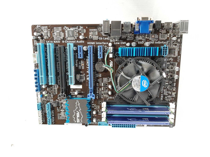 ASUS P8H77-V with i3-3220, 16GB DDR3 $