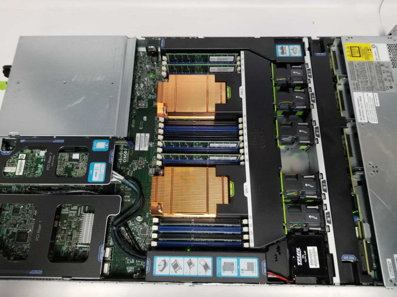 Cisco UCS C220 2x Xeon E5-2609 @ 2.40ghz / 32gb ram / SAS 9271-8i Raid #