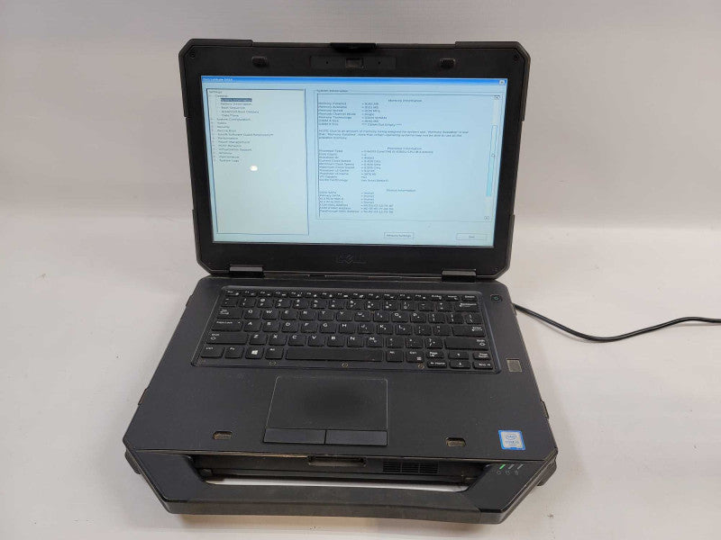 Dell Rugged Latitude 5414 i5-6300U @2.4GHz, 8GB DDR4, NO HDD **READ