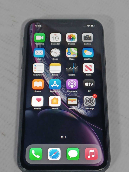 Apple iPhone Xr 64GB UNLOCKED Black, Read _