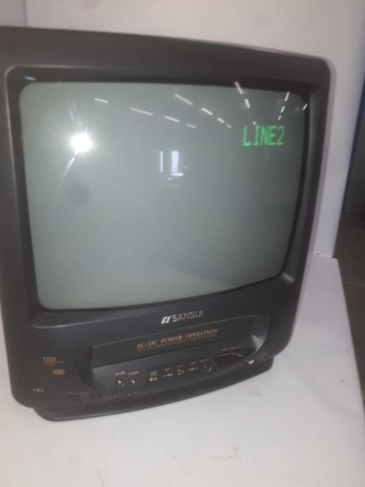 Sansui model COM311AD sept 1999 CRT 14\\" with VCR no remote