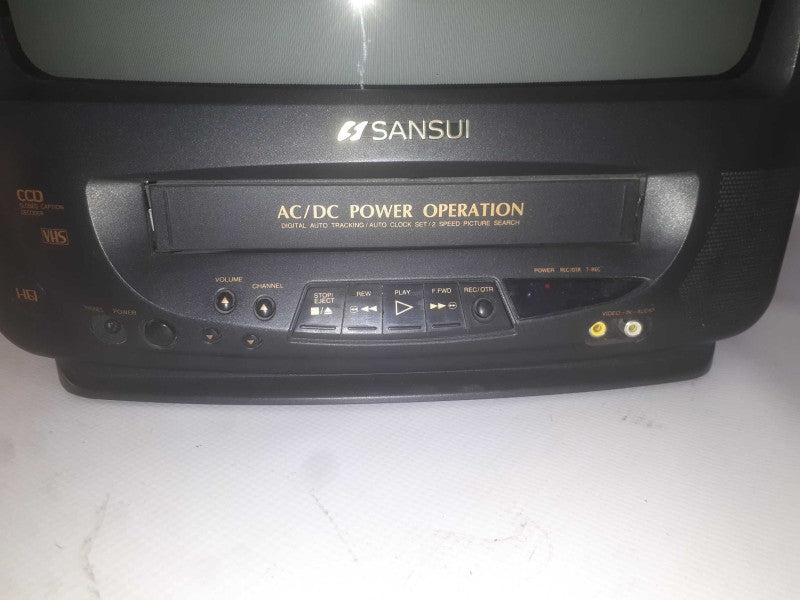 Sansui model COM311AD sept 1999 CRT 14\\" with VCR no remote