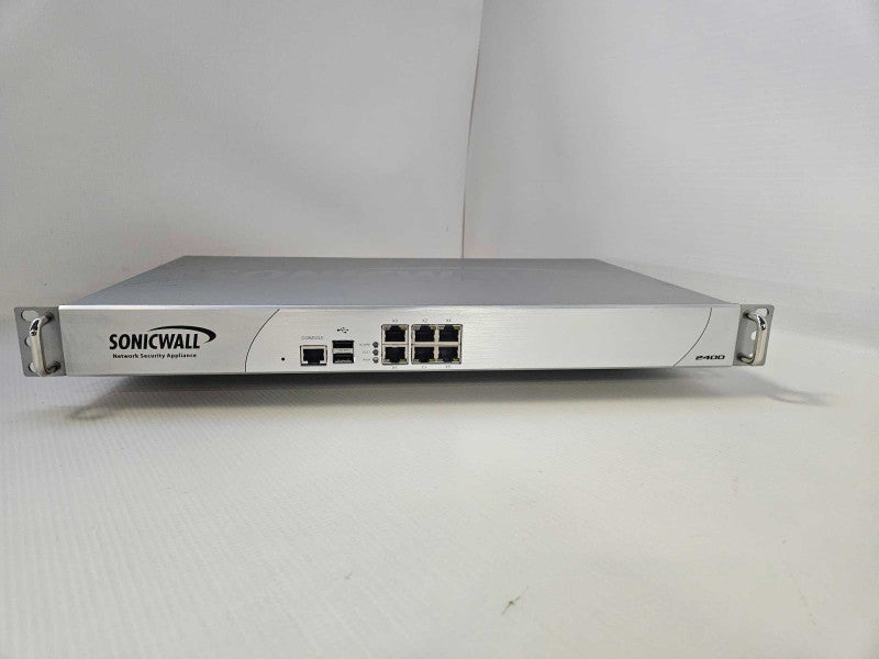 SonicWall NSA 2400 1RK14-053 Firewall Network Security Appliance *READ* )