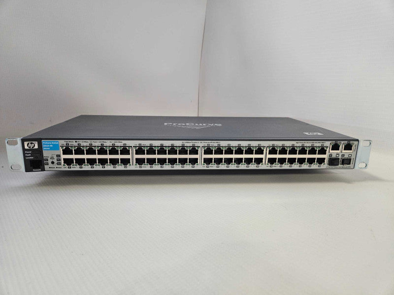 HP Procurve 2510-48 J9020A 48 Port Gigabit Network Switch )