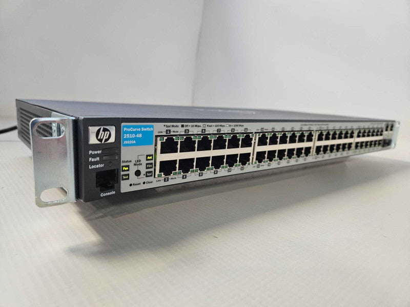 HP Procurve 2510-48 J9020A 48 Port Gigabit Network Switch )
