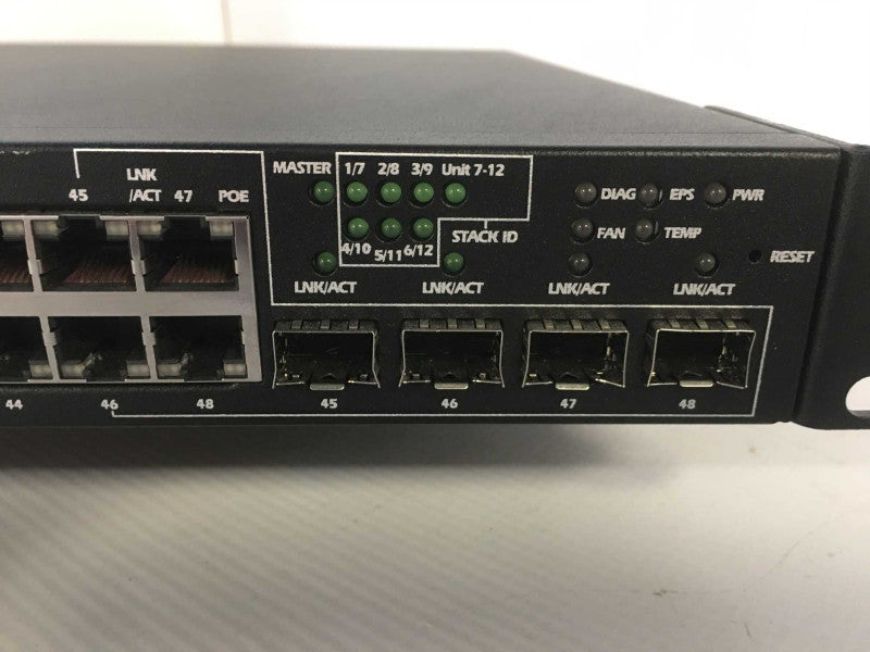 Dell PowerConnect 6248P 48-Port Gigabit Ethernet PoE Switch