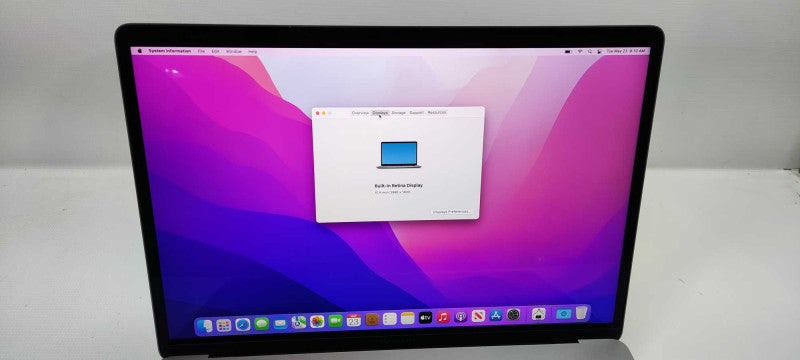 Apple MacBook Pro (15-inch, 2019) - Intel Core i9-9880H 16GB RAM 500GB SSD