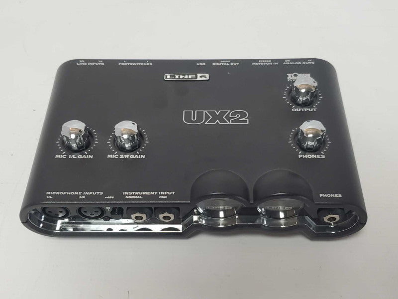 Line6 UX2 Tone Direct Monitoring Digital Recording Interface |