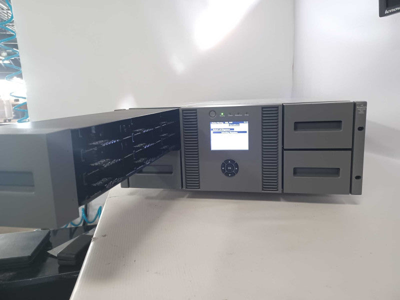 HP StorageWorks MSL4048 Tape Library 4x LTO6 SAS Drives , 2x PSU, Read _