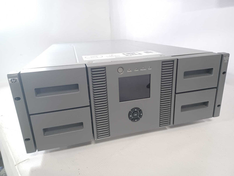 HP StorageWorks MSL4048 Tape Library 4x LTO6 SAS Drives , 2x PSU, Read _